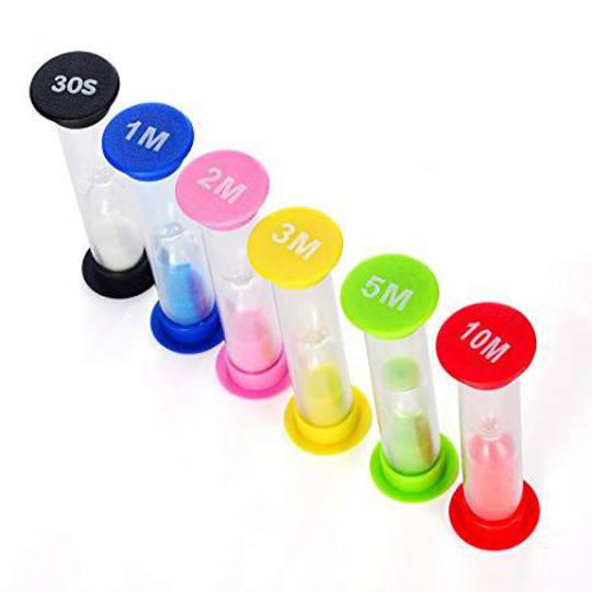Set of 6 Sand Timers